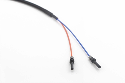 V-pin 200/230um光纤